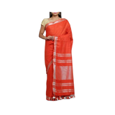 Khadi Linen Saree M J HANDLOOM